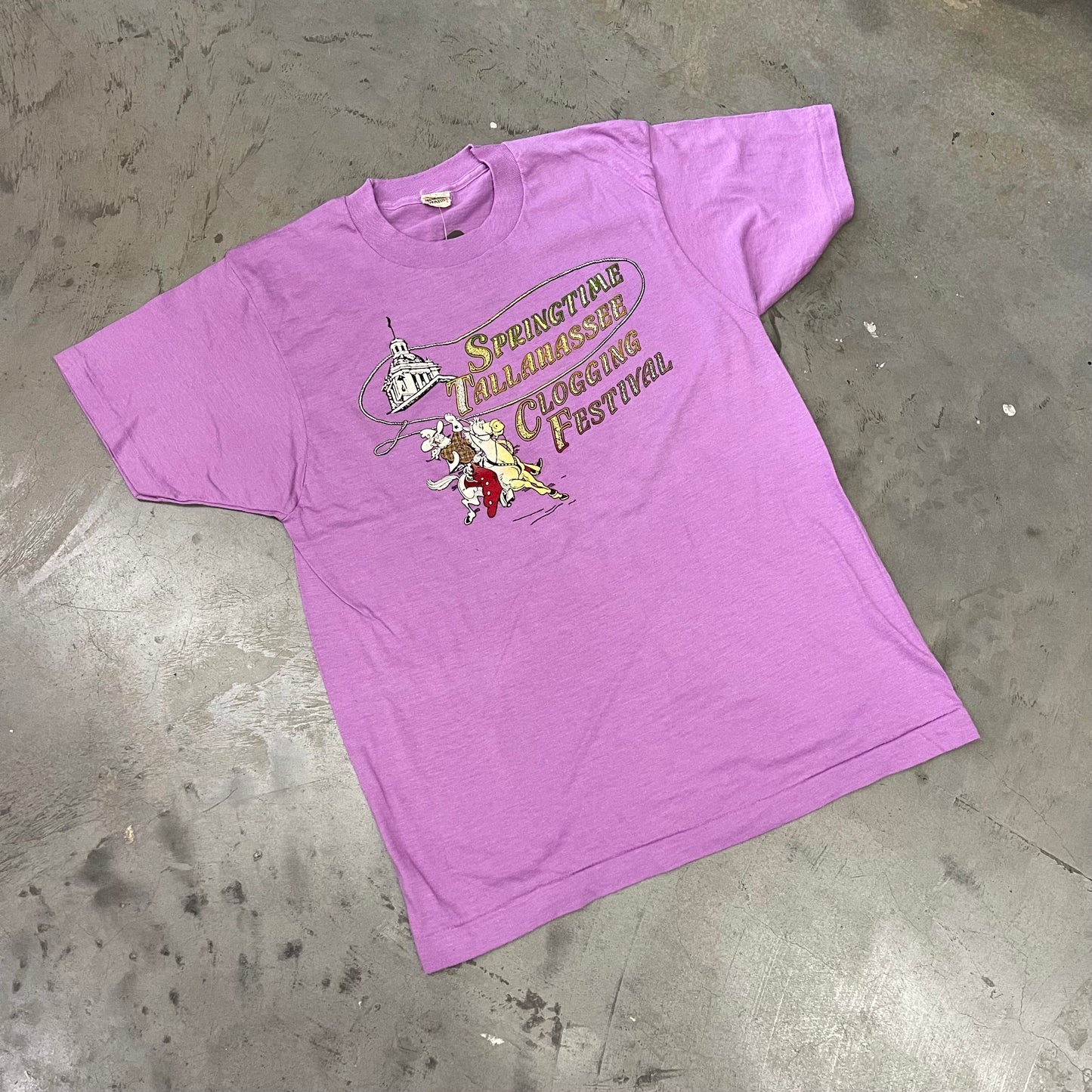 Springtime Tallahassee Clogging Festival Cowboy Shirt