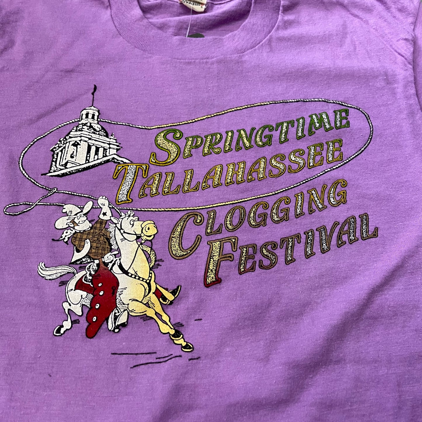Springtime Tallahassee Clogging Festival Cowboy Shirt
