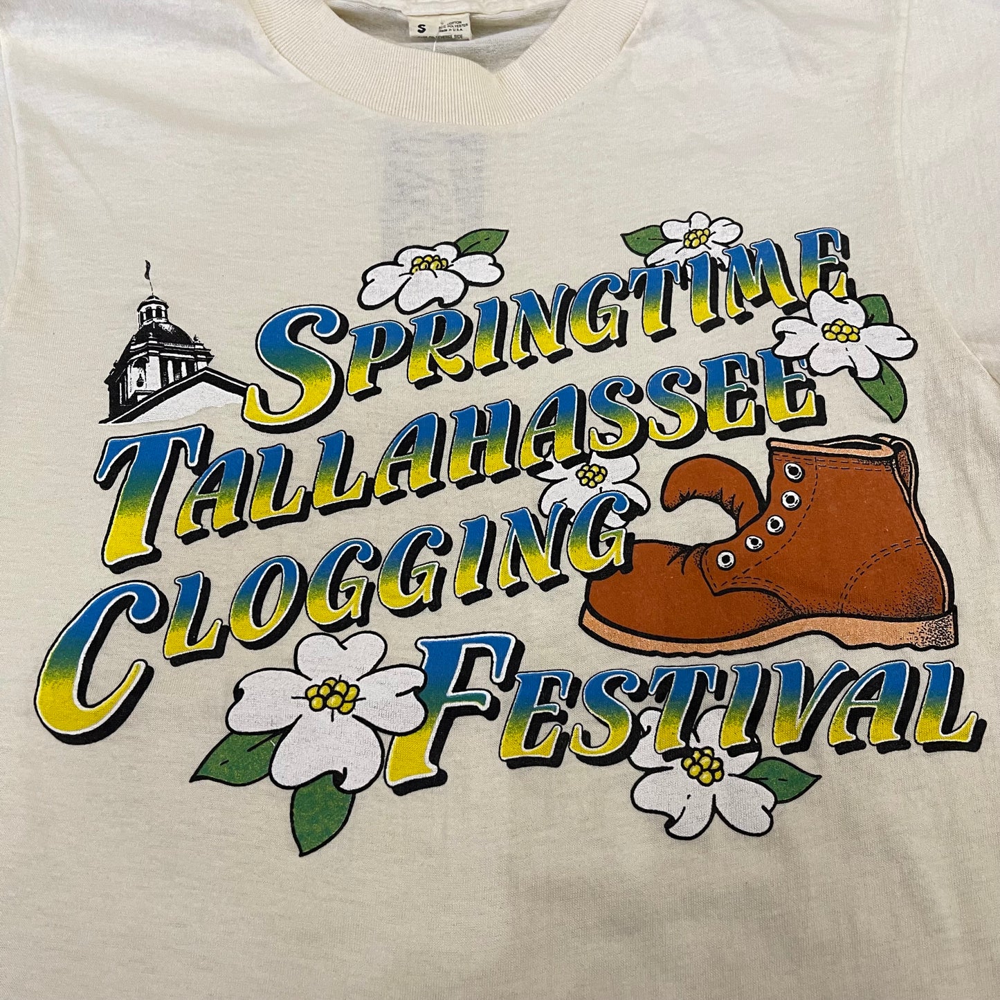 Springtime Tallahassee Clogging Festival Boot Shirt