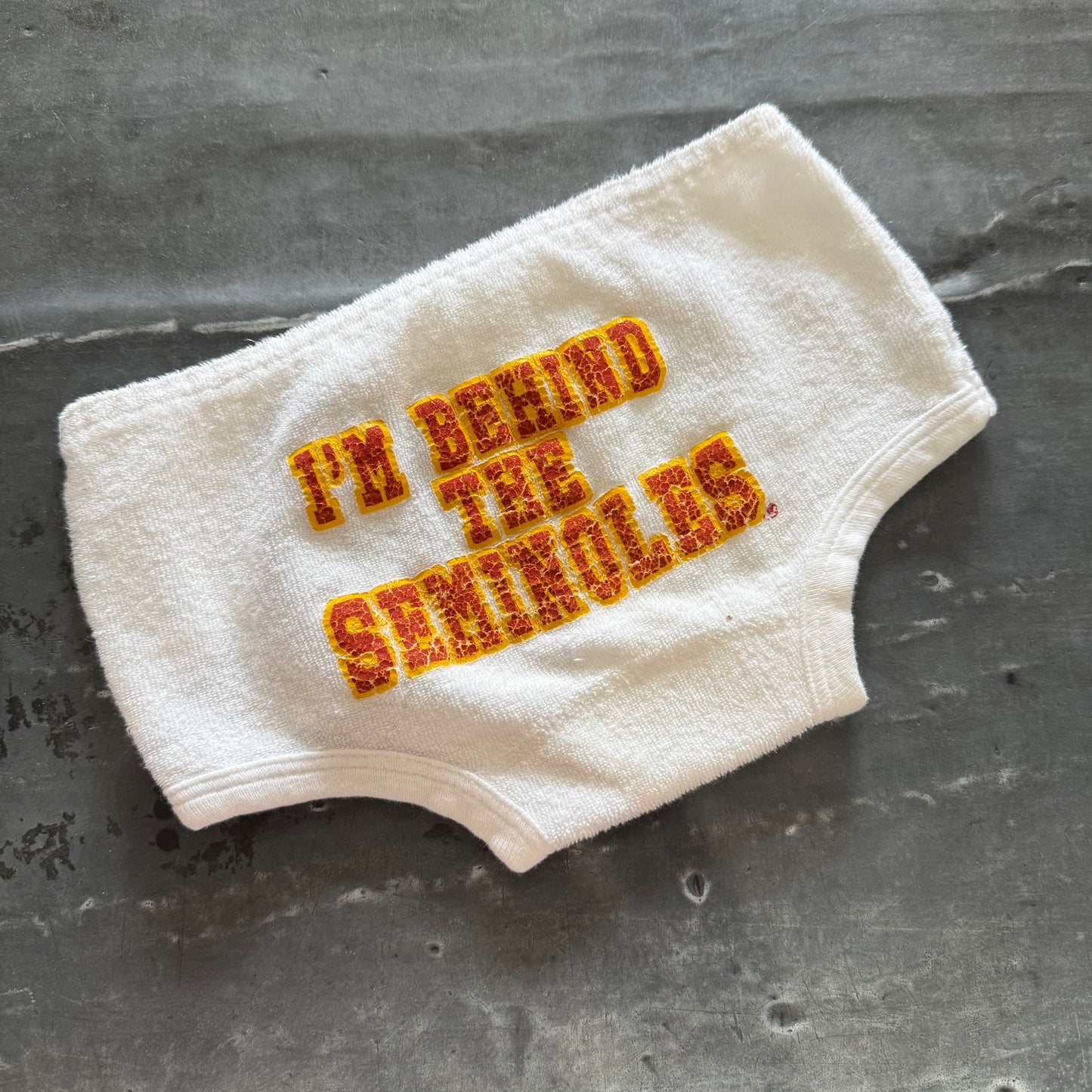 I'm Behind the Seminoles Infant Pullover Bottom
