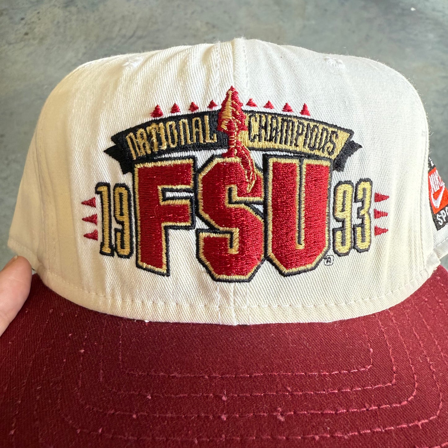 FSU 1993 Champs Locker Room Nike Hat