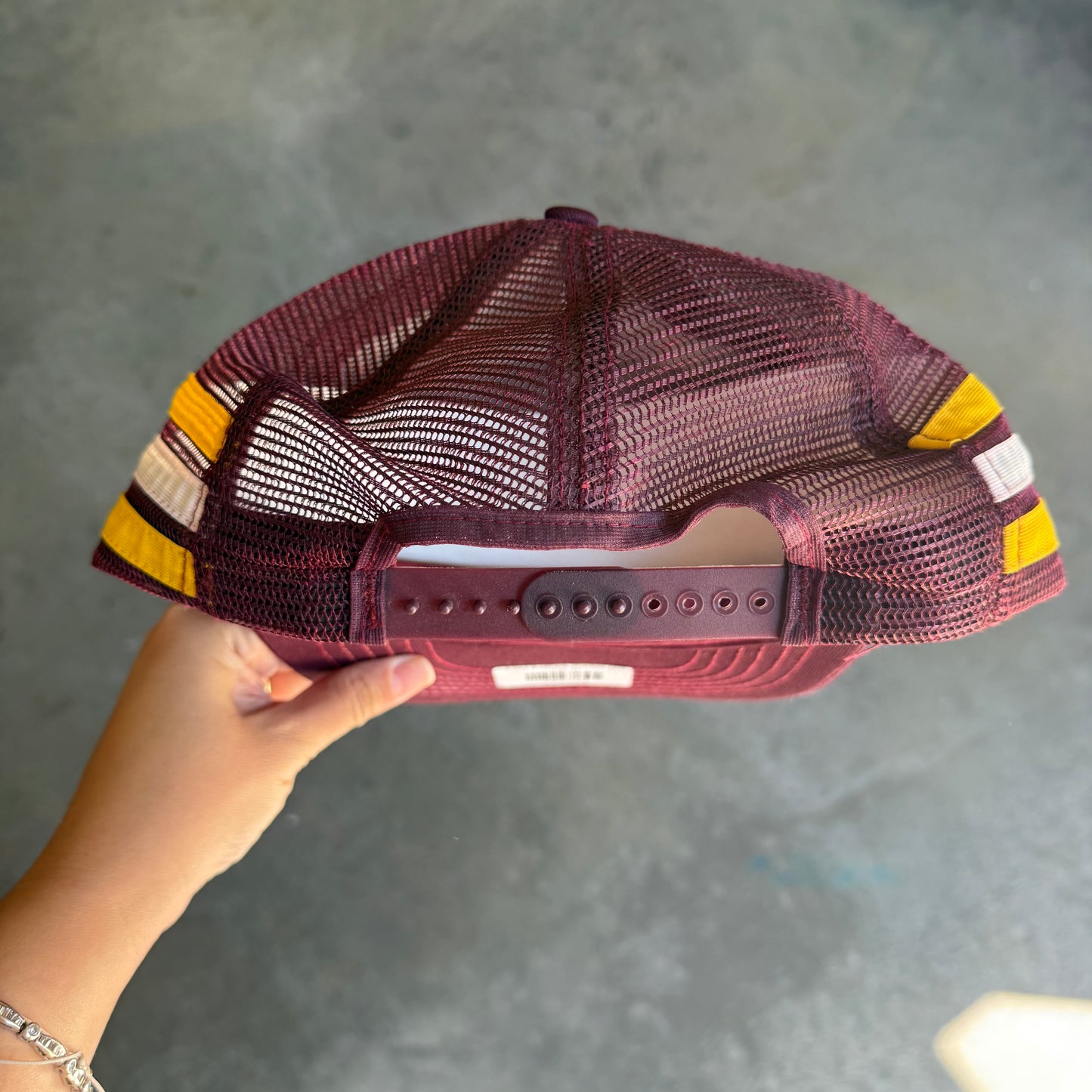 FSU 3 Stripe Trucker Hat
