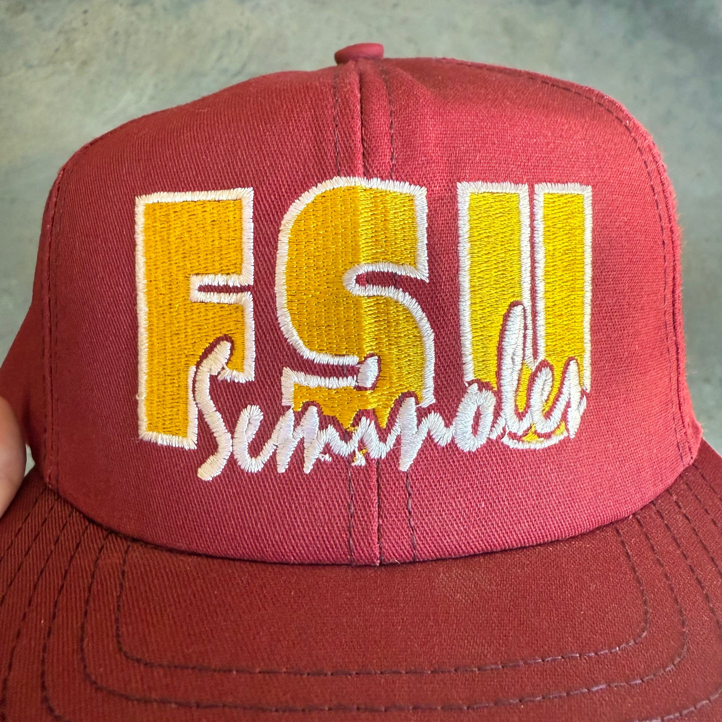 FSU Block Letter Hat