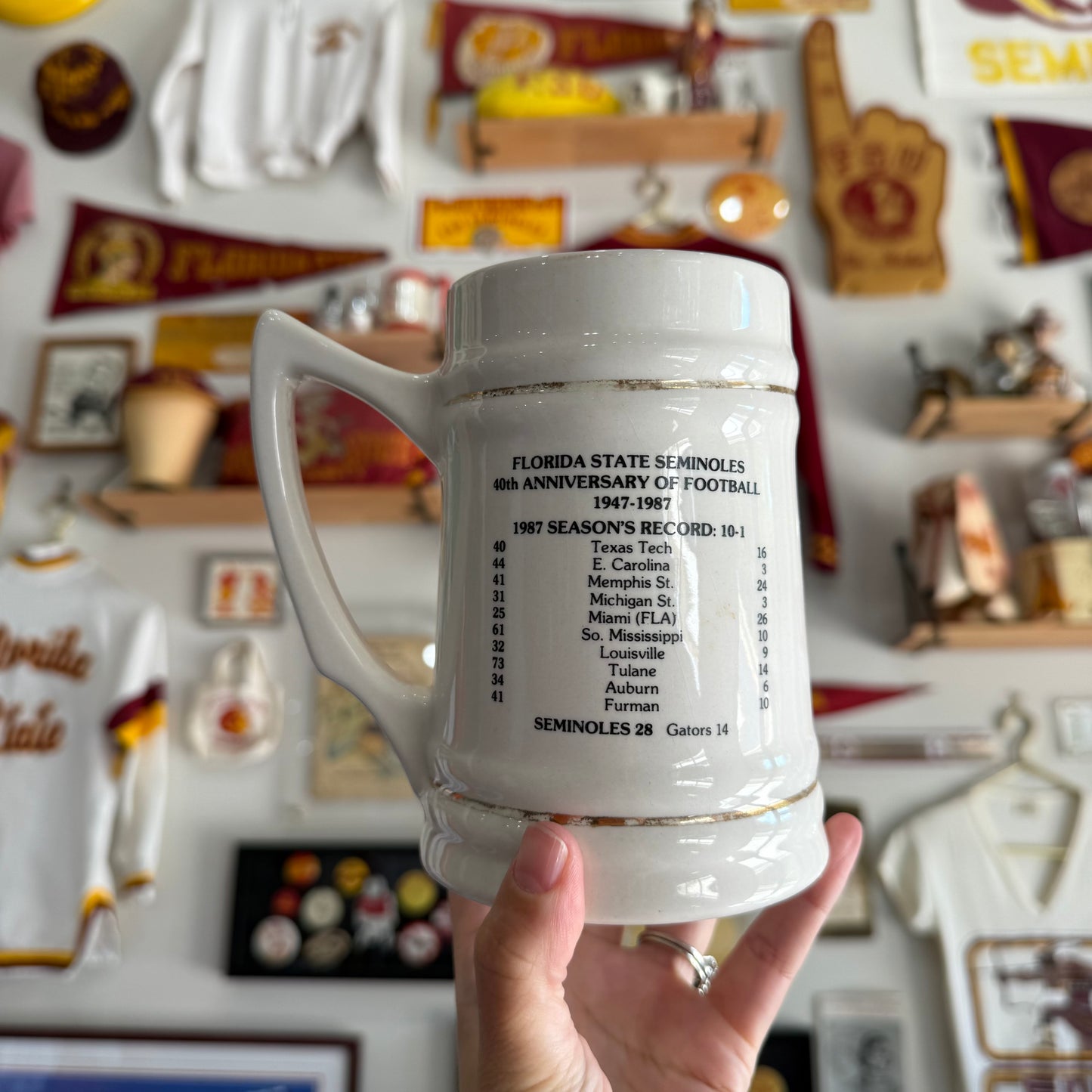 1987 FSU vs. UF Stein (As-Is)