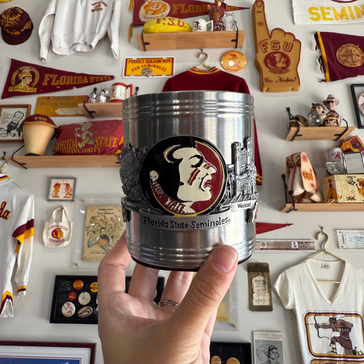 FSU Metal Can Holder
