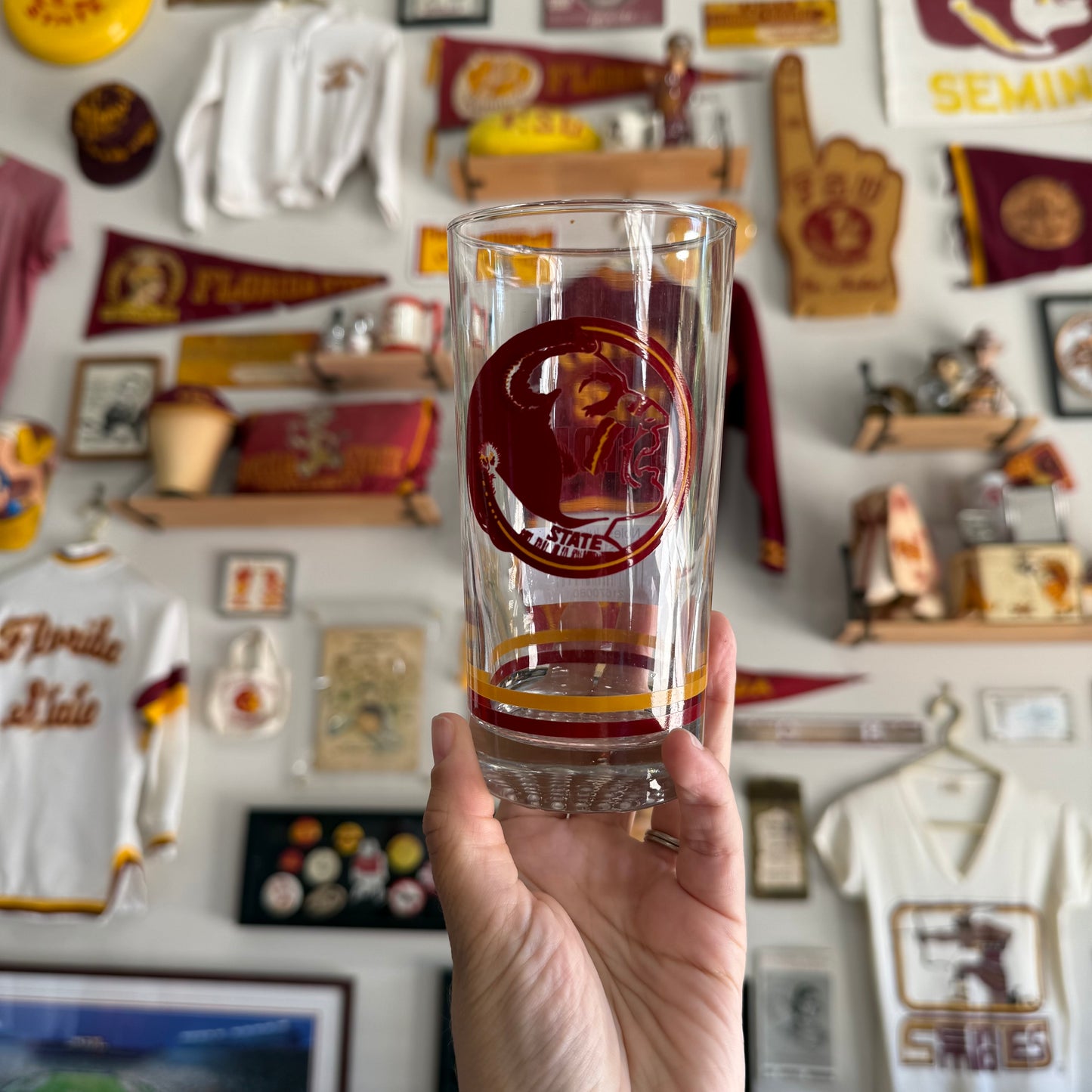 Go Noles Juice Glass
