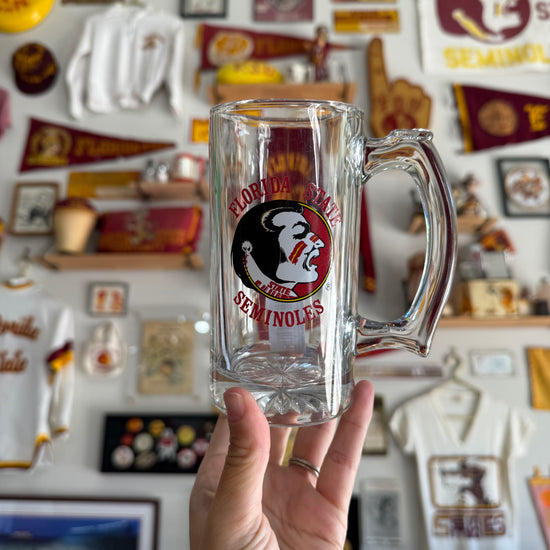 Florida State Seminoles Glass Beer Mug