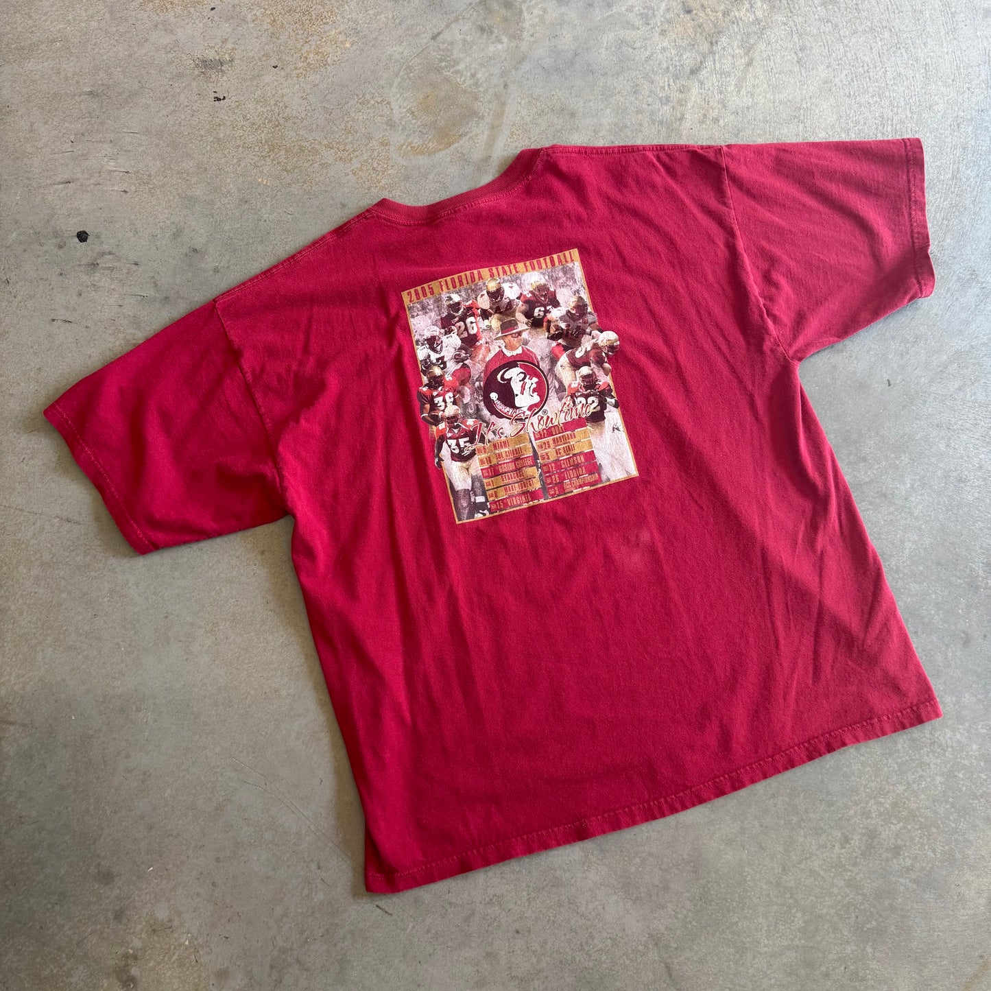 FSU 2005 Football Shirt - XL