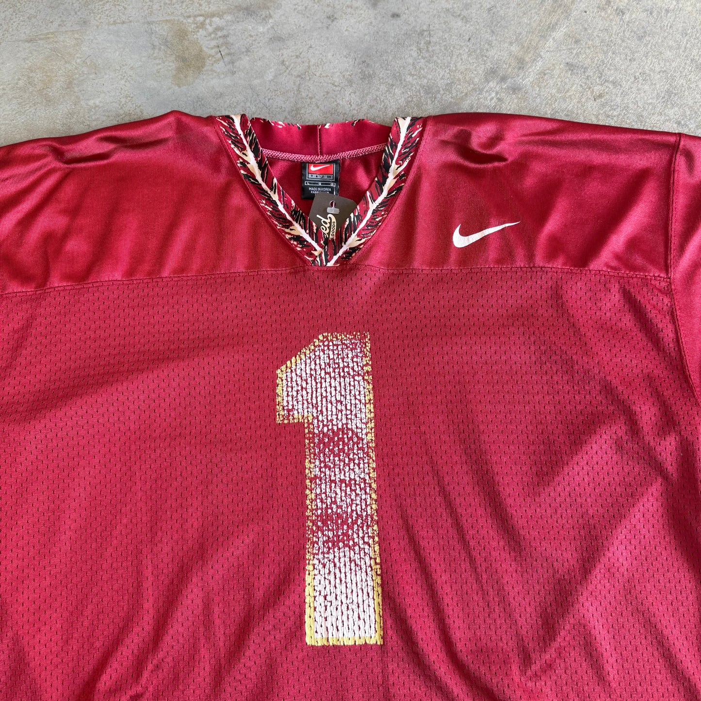 FSU #1 Nike Football Jersey