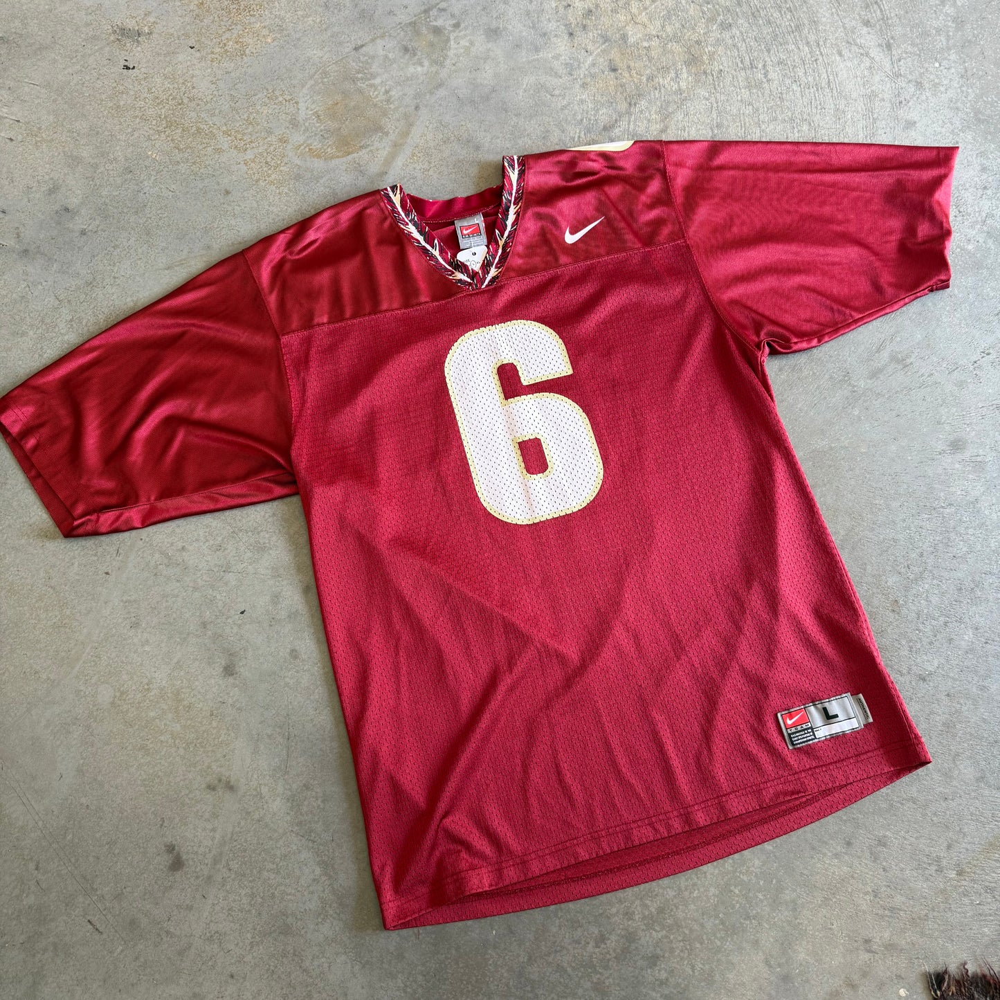 FSU #6 Nike Football Jersey