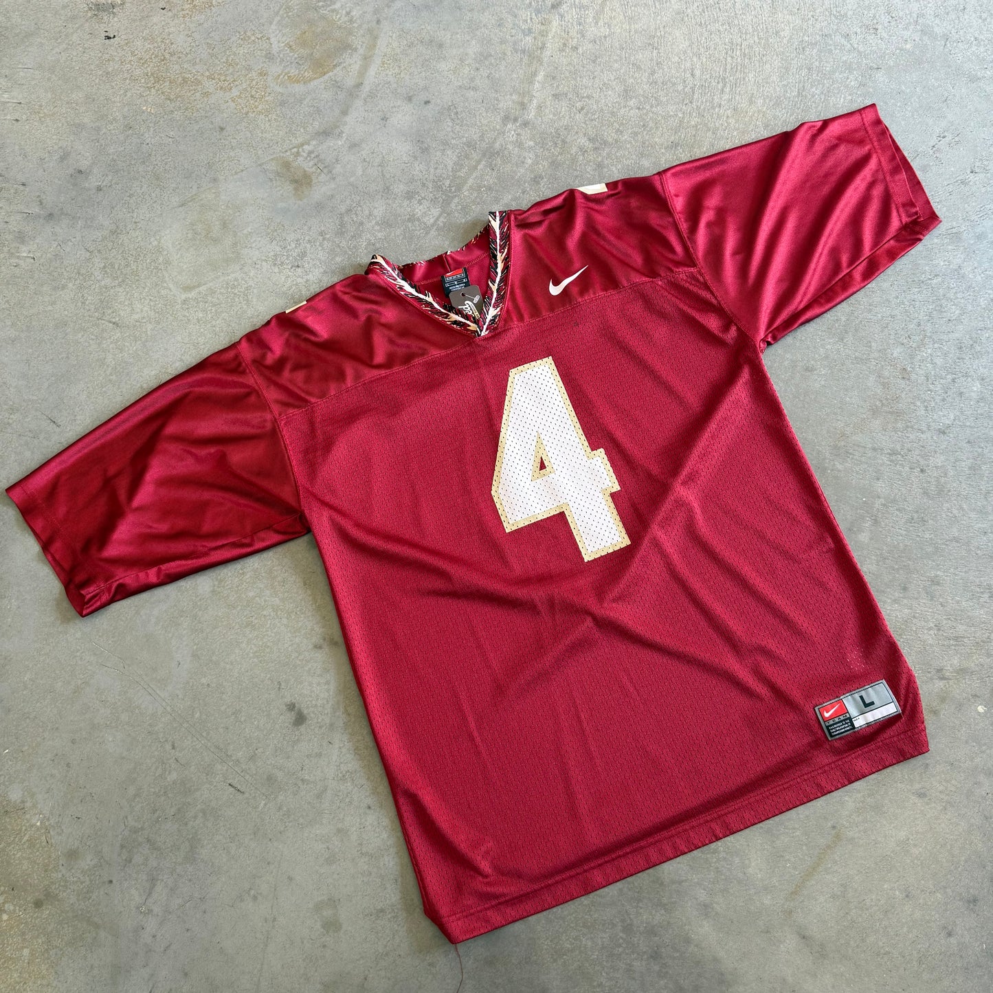 FSU #4 Nike Football Jersey