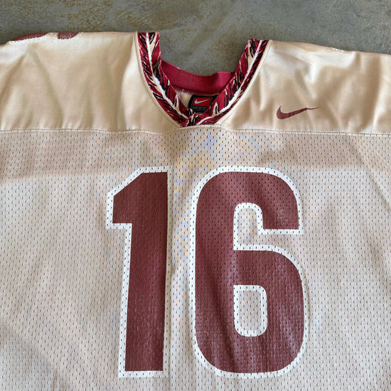 FSU #16 Gold Football Jersey