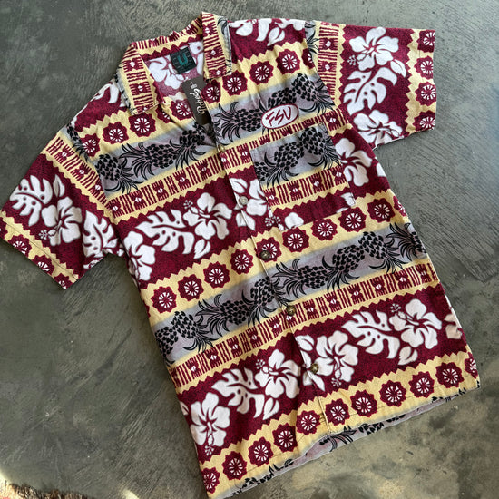 FSU U-Trau Garnet Hawaiian Shirt