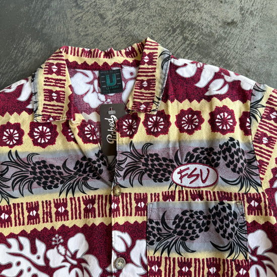 FSU U-Trau Garnet Hawaiian Shirt