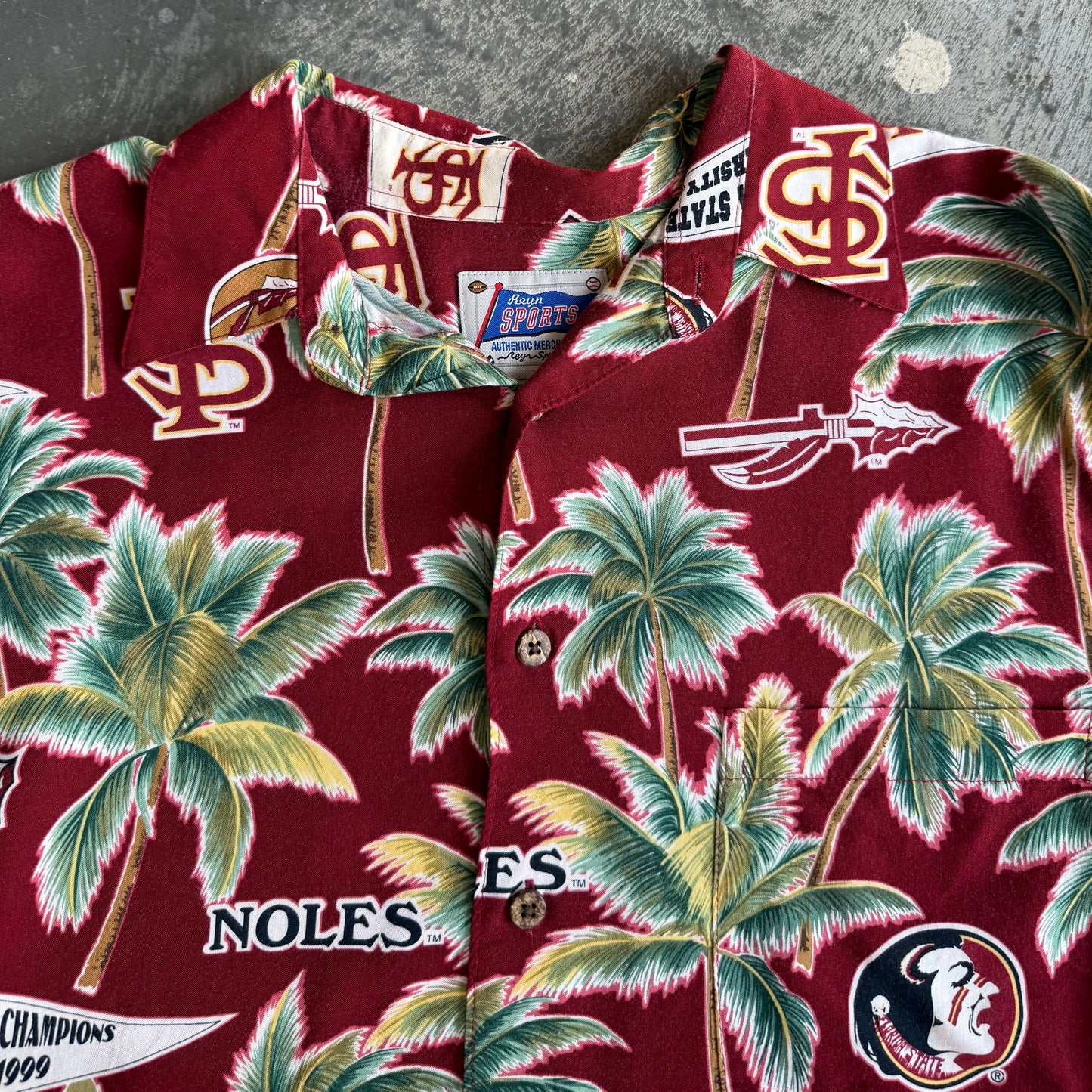 FSU '93 '99 Champs Hawaiian Shirt