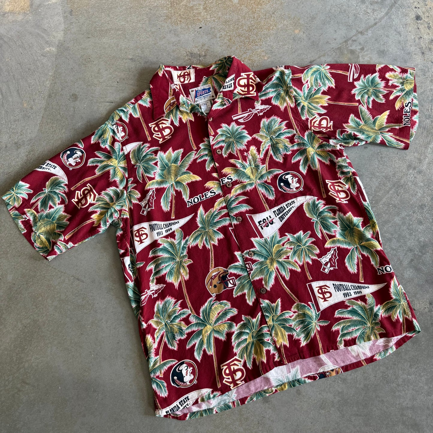FSU '93 '99 Champs Hawaiian Shirt