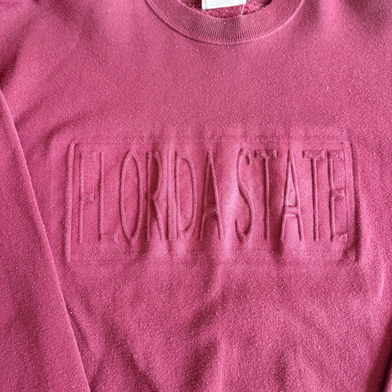 FSU Jerzees Embossed Sweatshirt (As-Is)