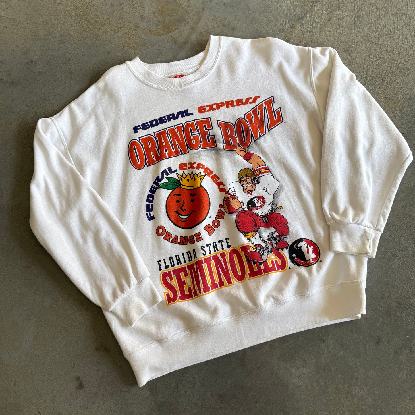 FSU Orange Bowl Cartoon Sweatshirt