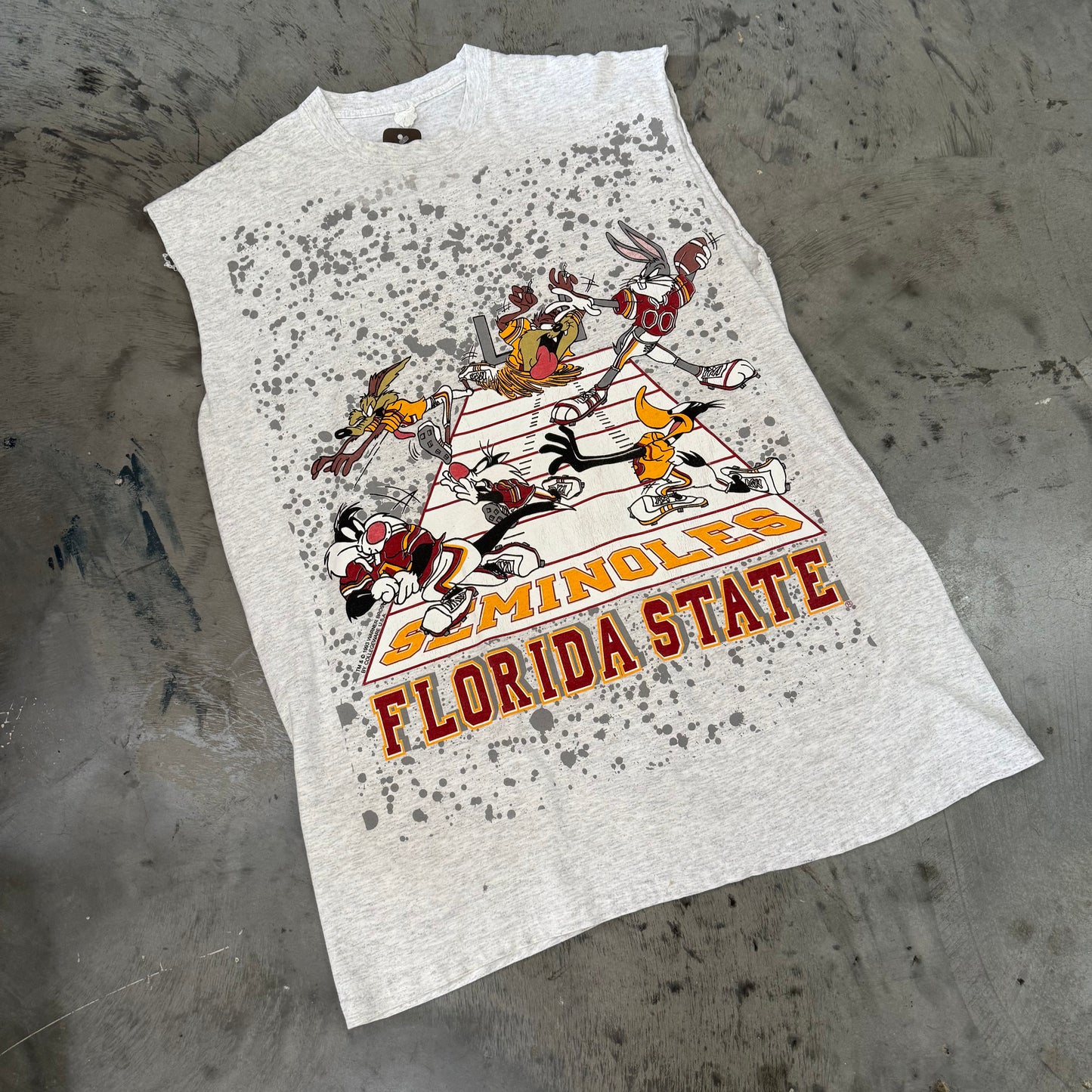 FSU Looney Tunes Cut Off Shirt