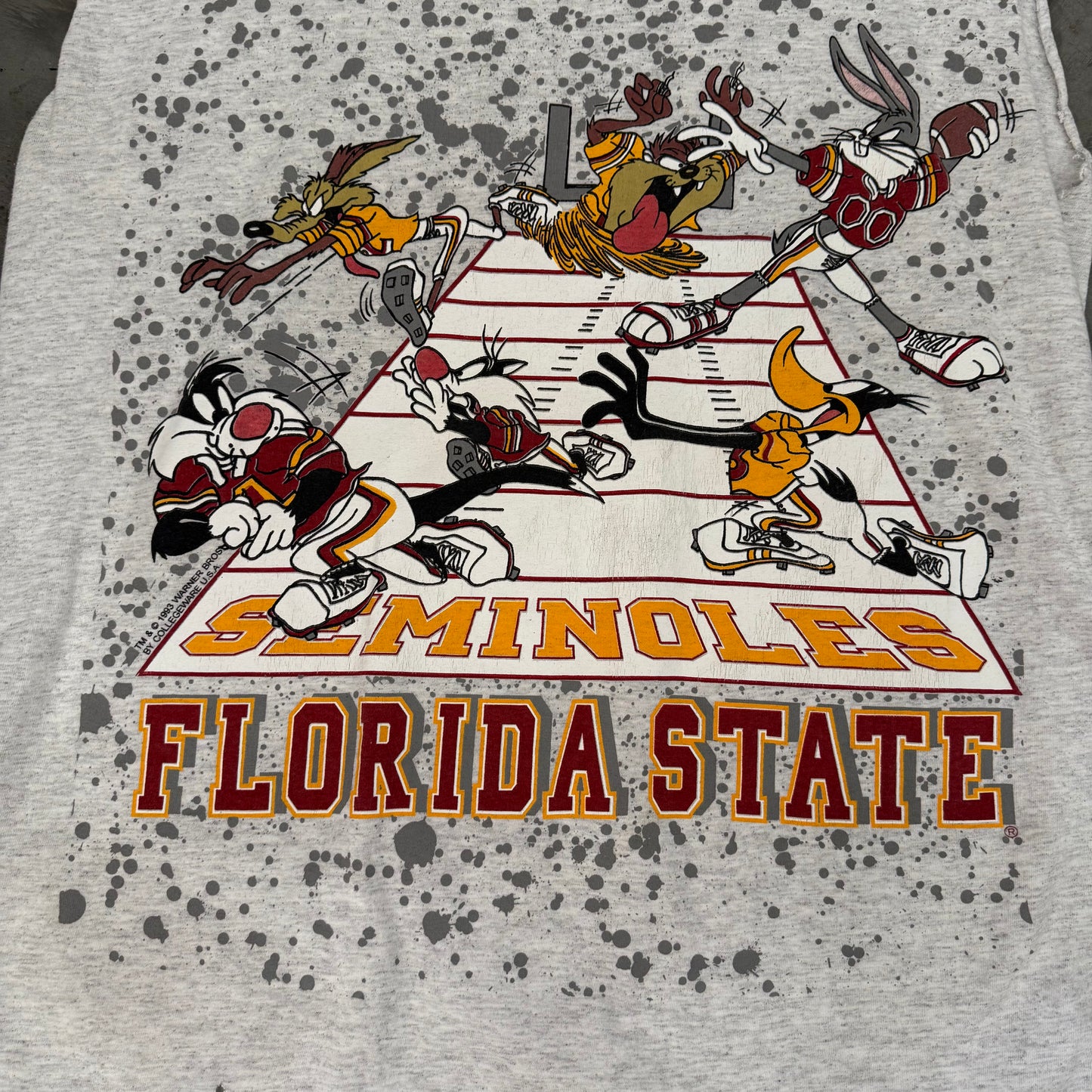 FSU Looney Tunes Cut Off Shirt