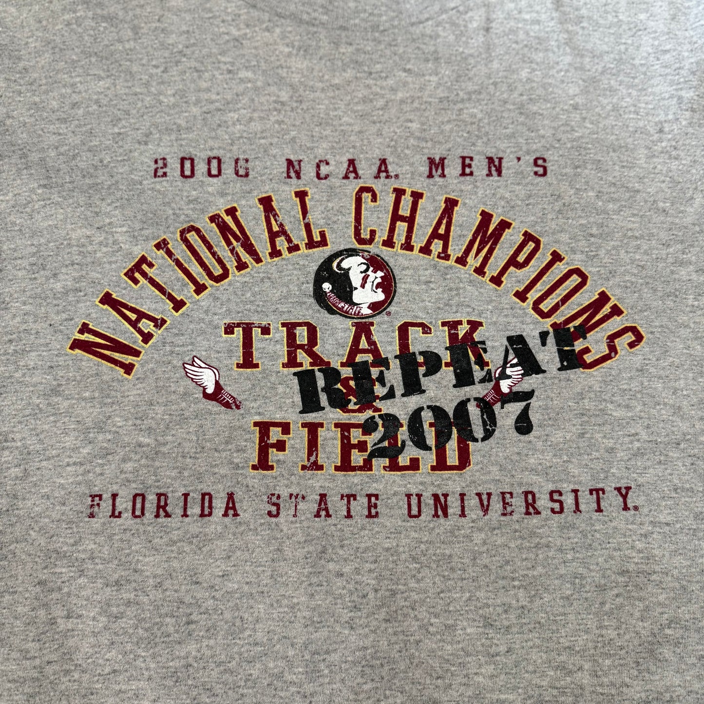 FSU 06' 07' Track & Field Champs Shirt