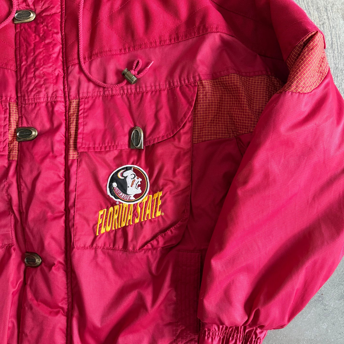 FSU Logo Athletic Puffer Jacket