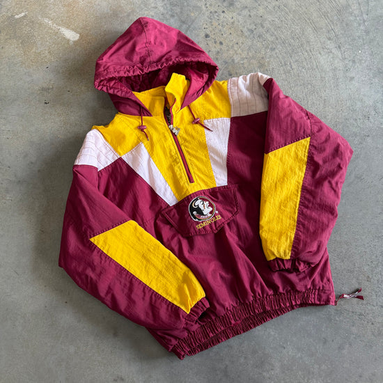 FSU Starter Quarter Zip Puffer