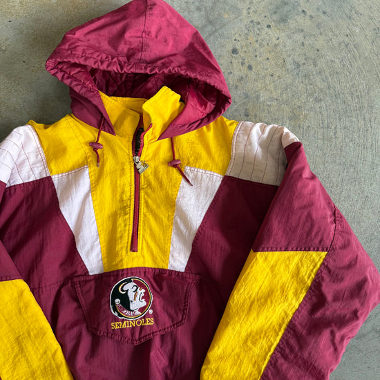 FSU Starter Quarter Zip Puffer