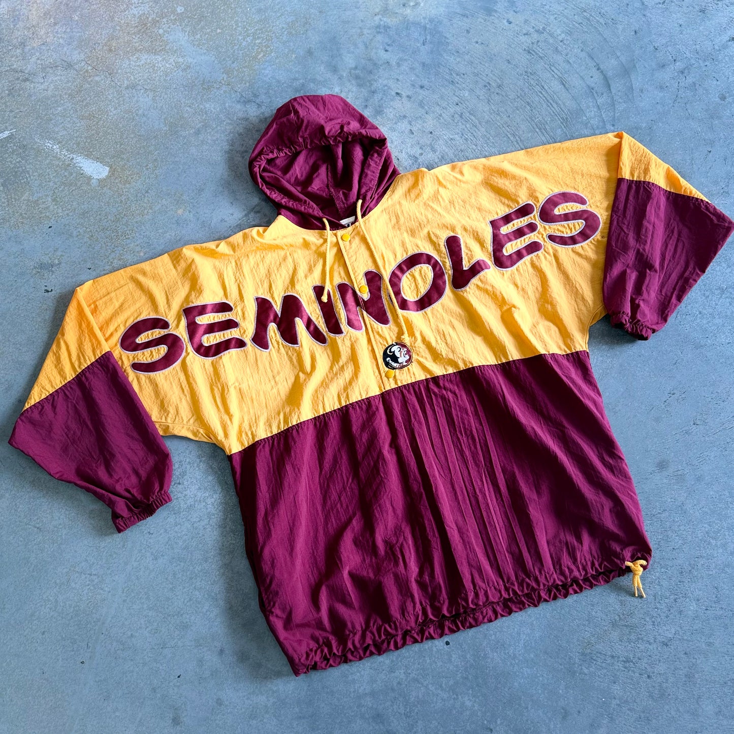 Seminoles Spellout Windbreaker Jacket