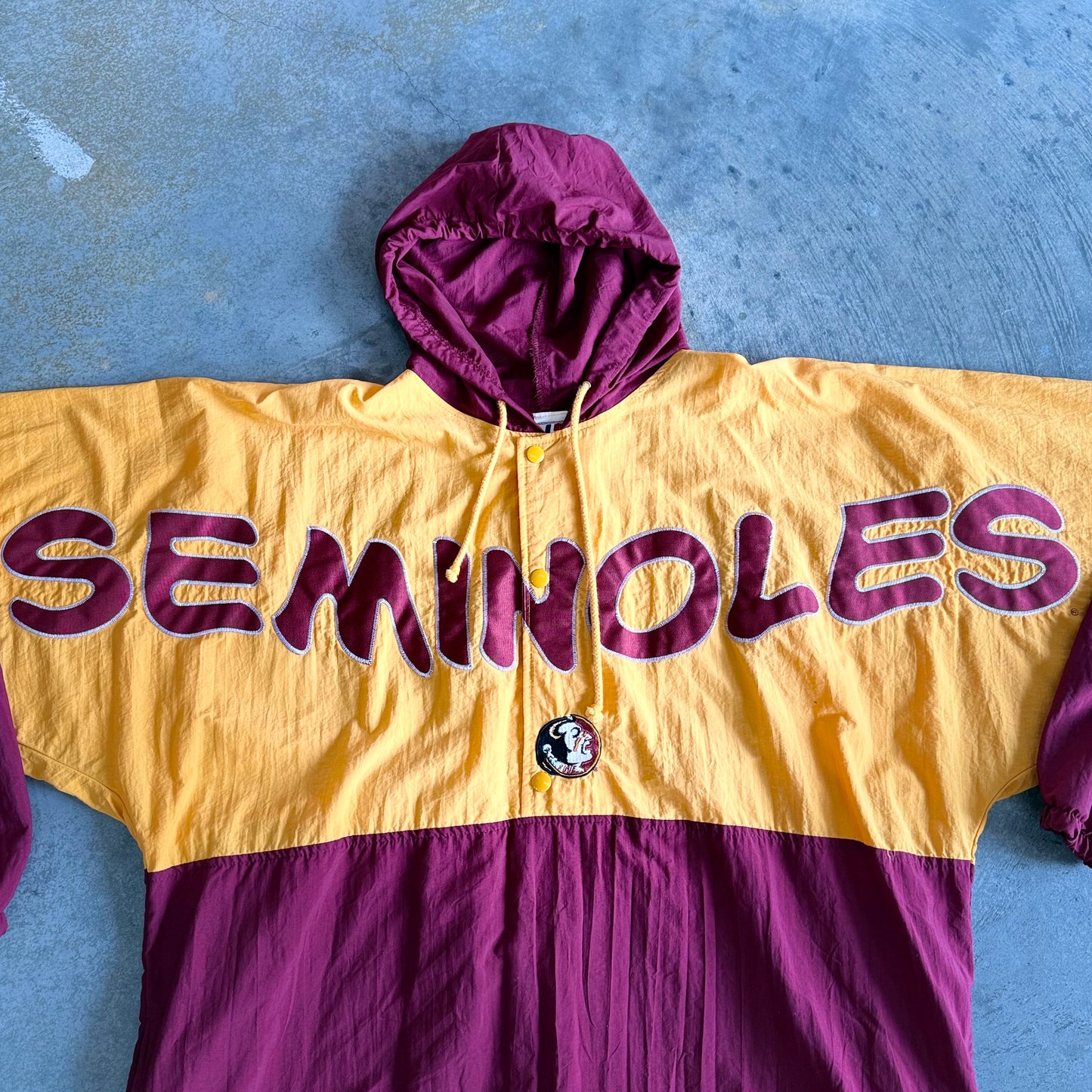 Seminoles Spellout Windbreaker Jacket