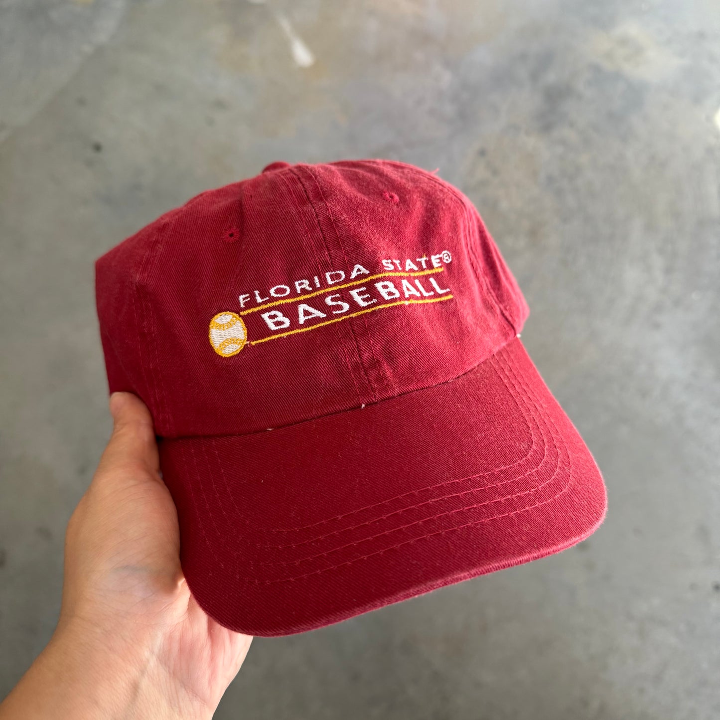 Florida State Baseball Dad Hat