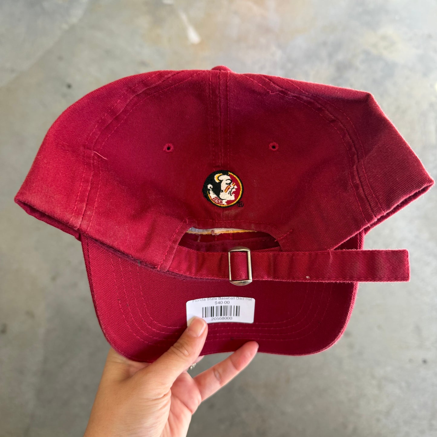 Florida State Baseball Dad Hat