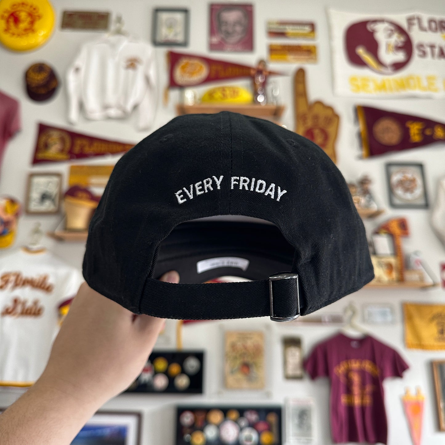 Load image into Gallery viewer, Black Picked Dad Hat
