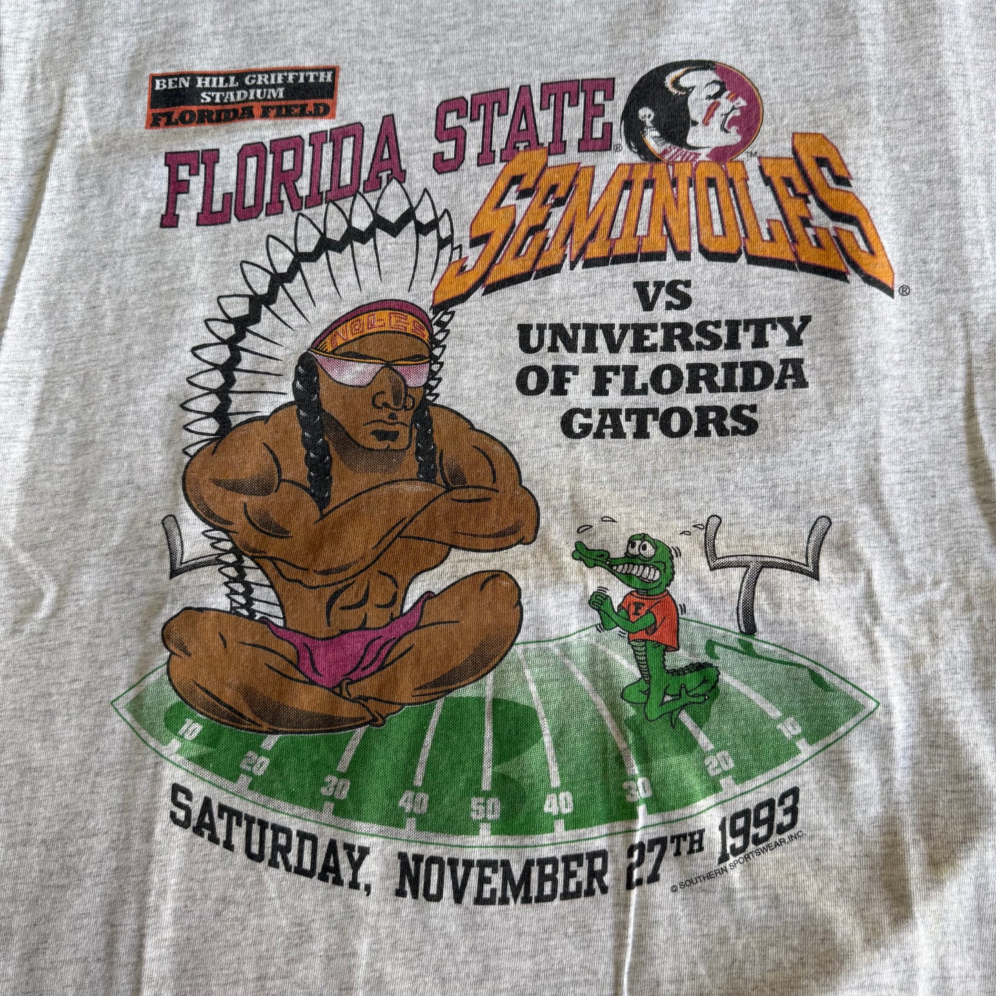 '93 FSU vs UF Shirt - Medium