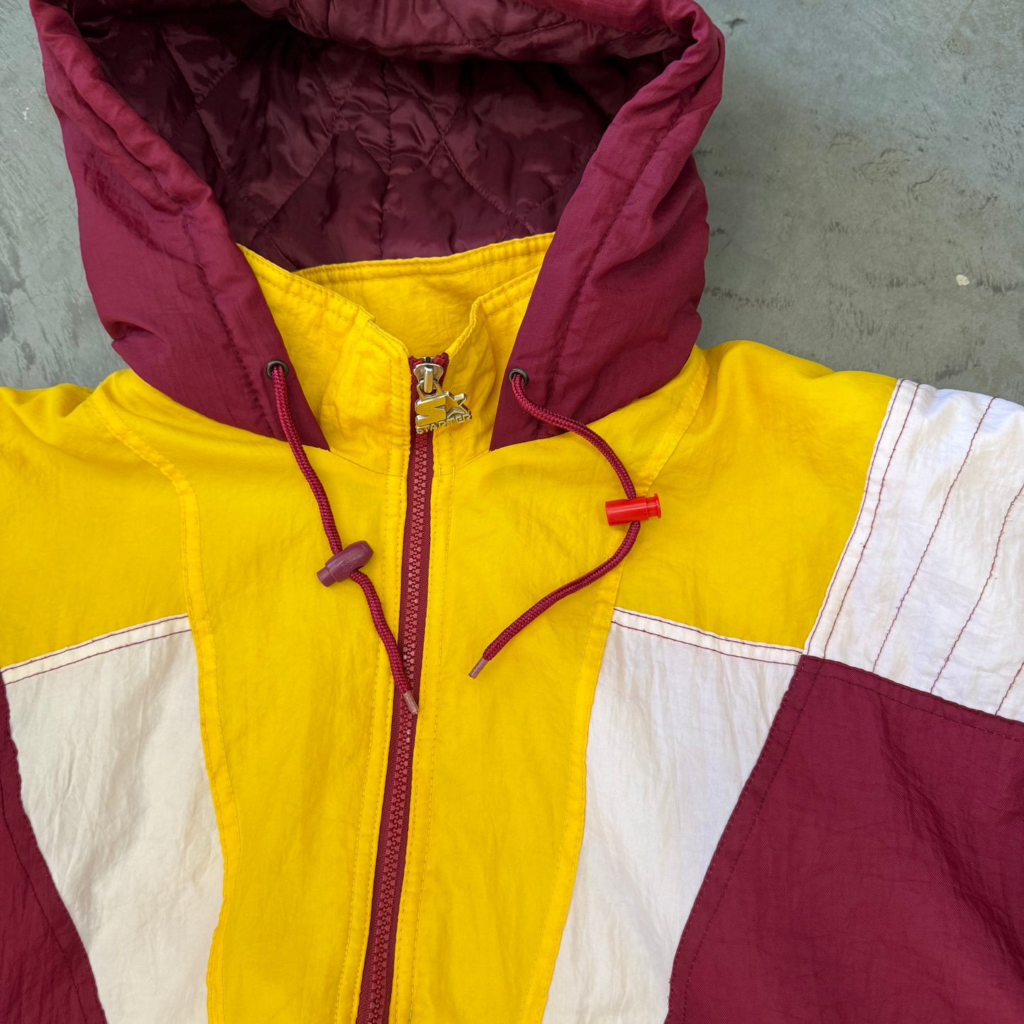 FSU Starter Hooded Puffer Jacket