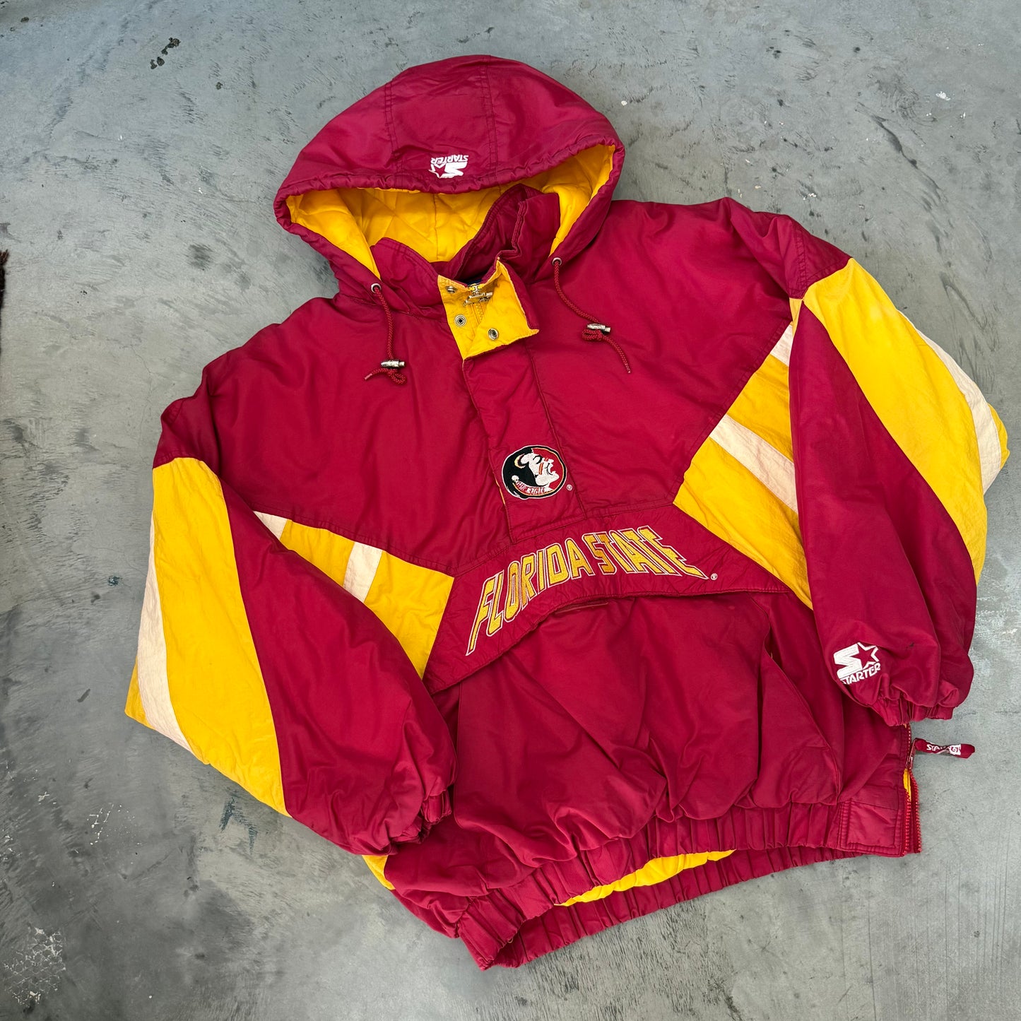 Starter 1/2 Zip Puffer Jacket