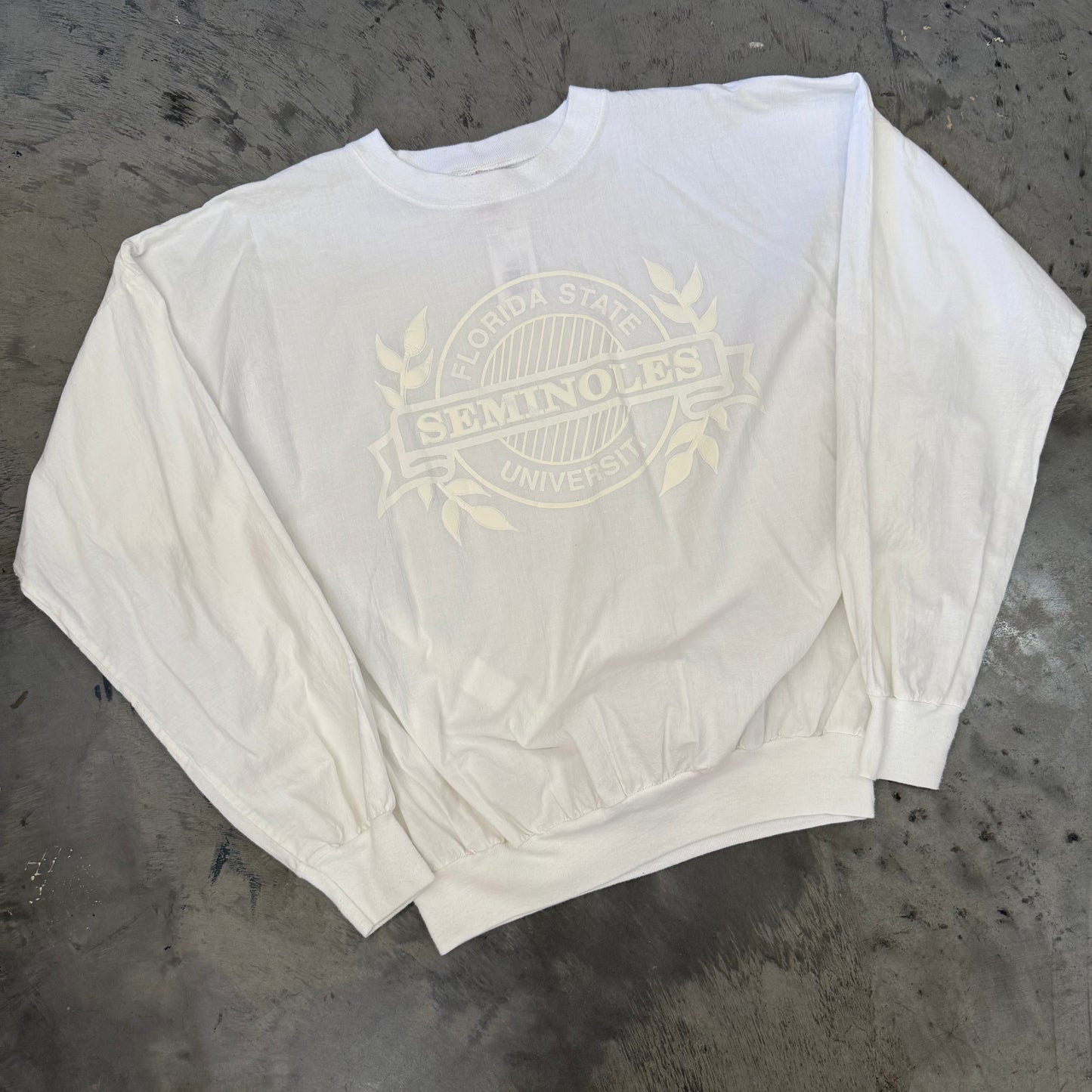 FSU Puff Print Wolf Sweatshirt