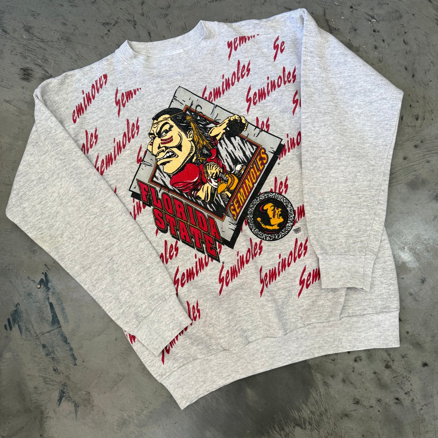 FSU Running Man AOP Sweatshirt