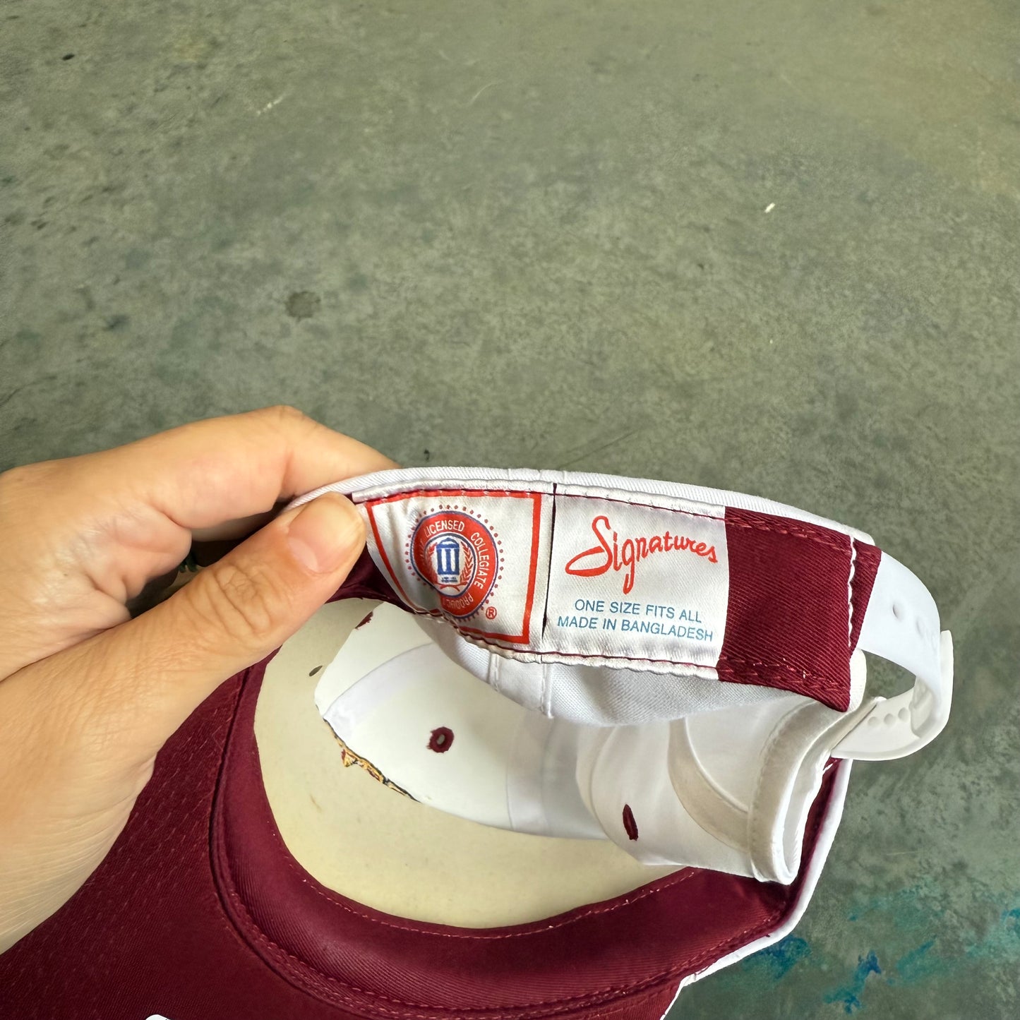 Seminoles White Dome Signatures Hat