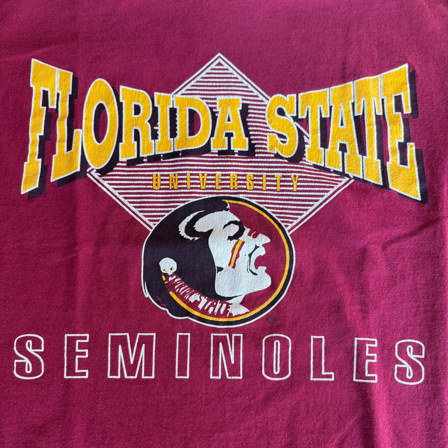 Hanes Florida State Striped Diamond Shirt