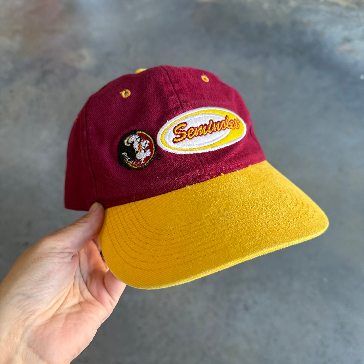 Seminoles Oval Signatures Dad Hat