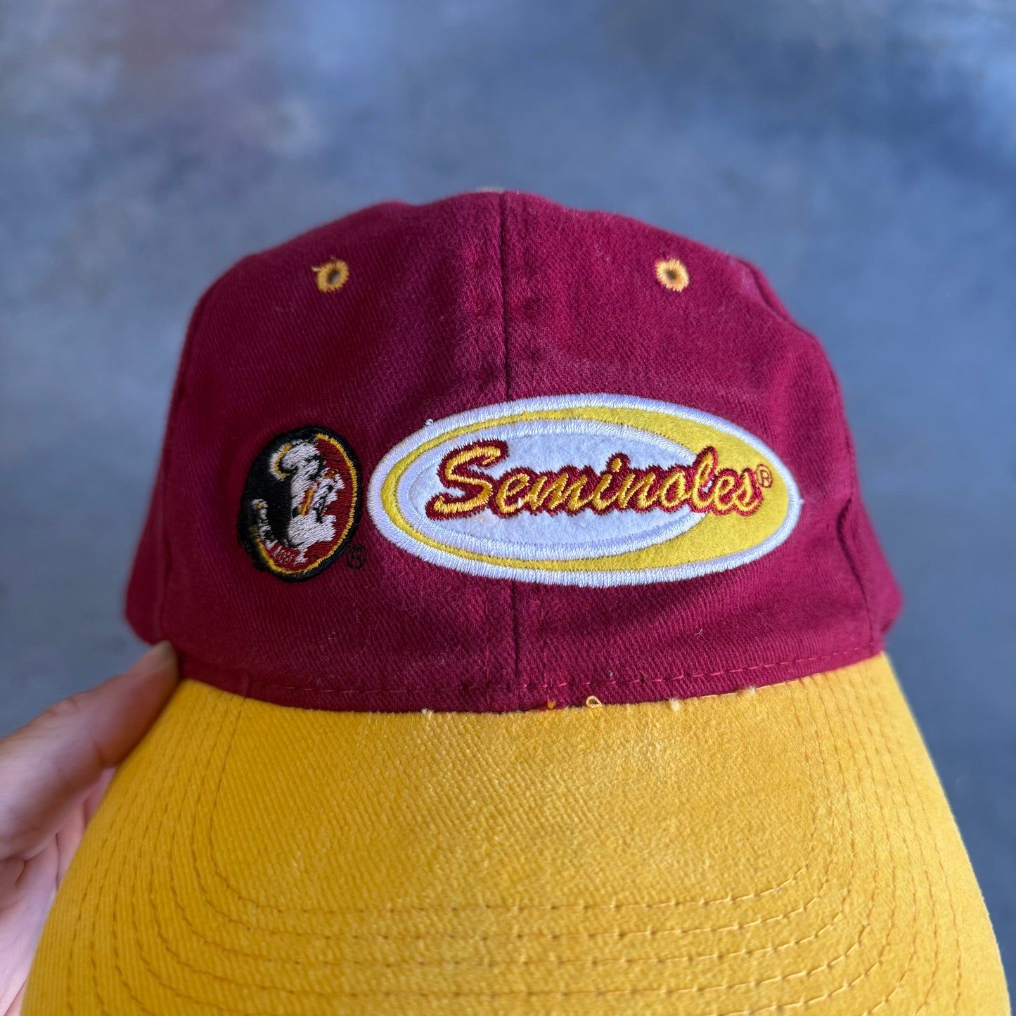 Seminoles Oval Signatures Dad Hat