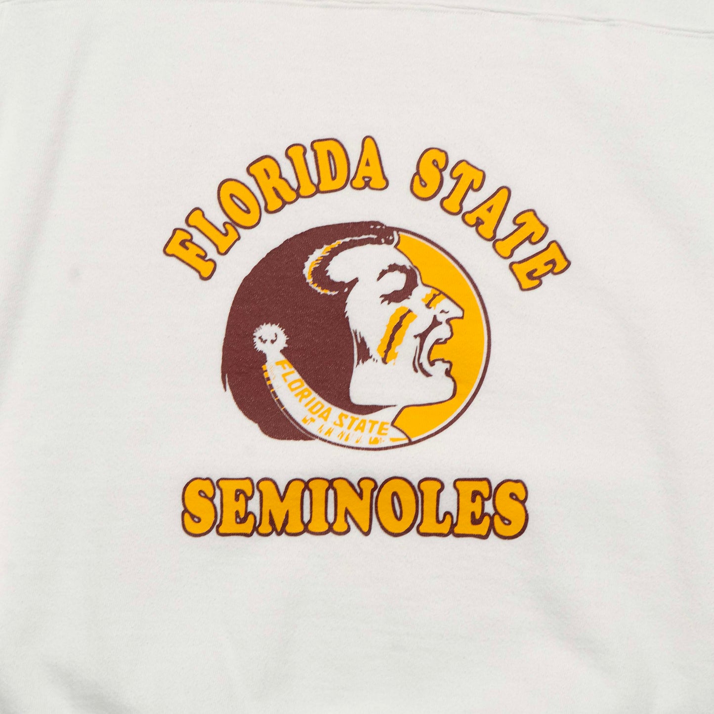 Florida State White Russell Crewneck