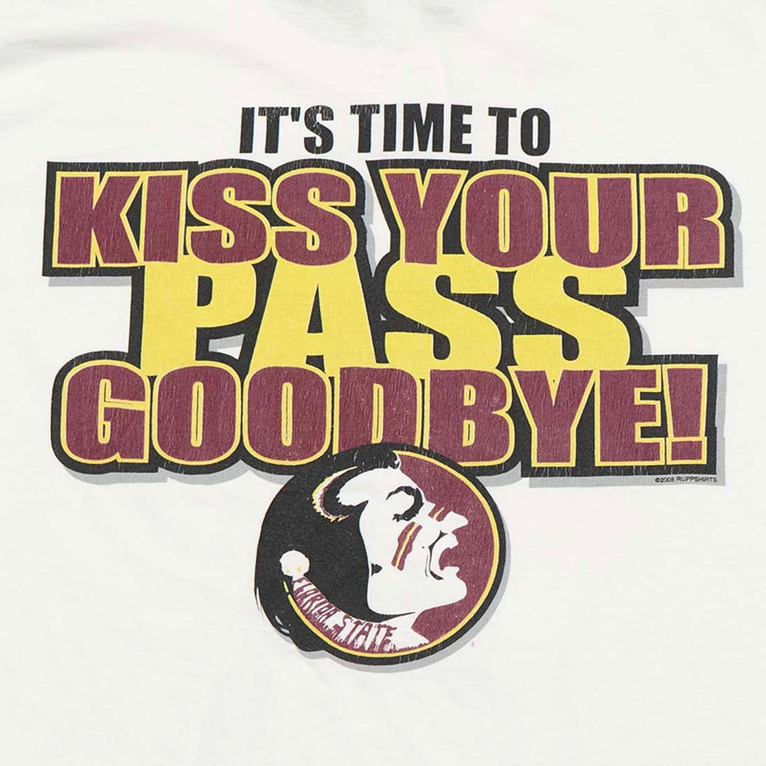 Seminole Football Kiss Your Pass Goodbye Shirt