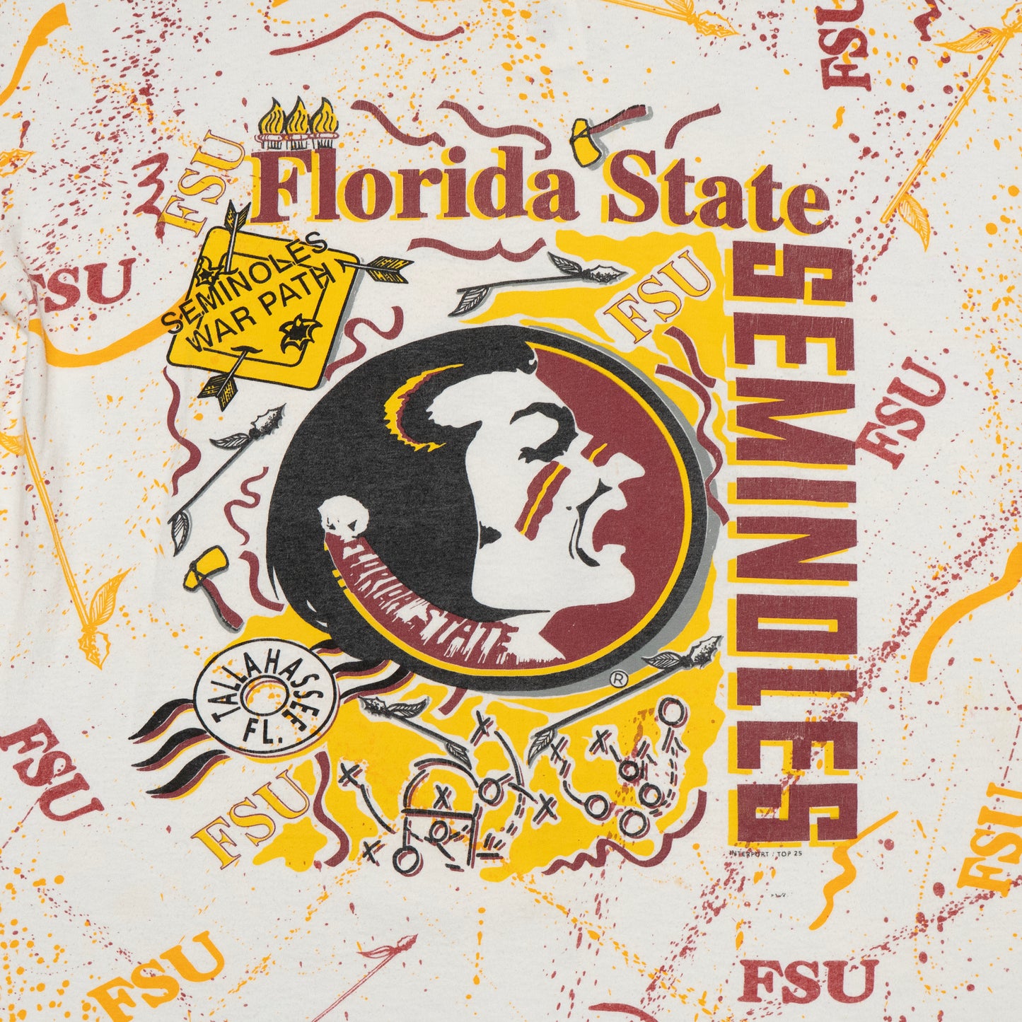 FSU Seminoles Warpath AOP - Large