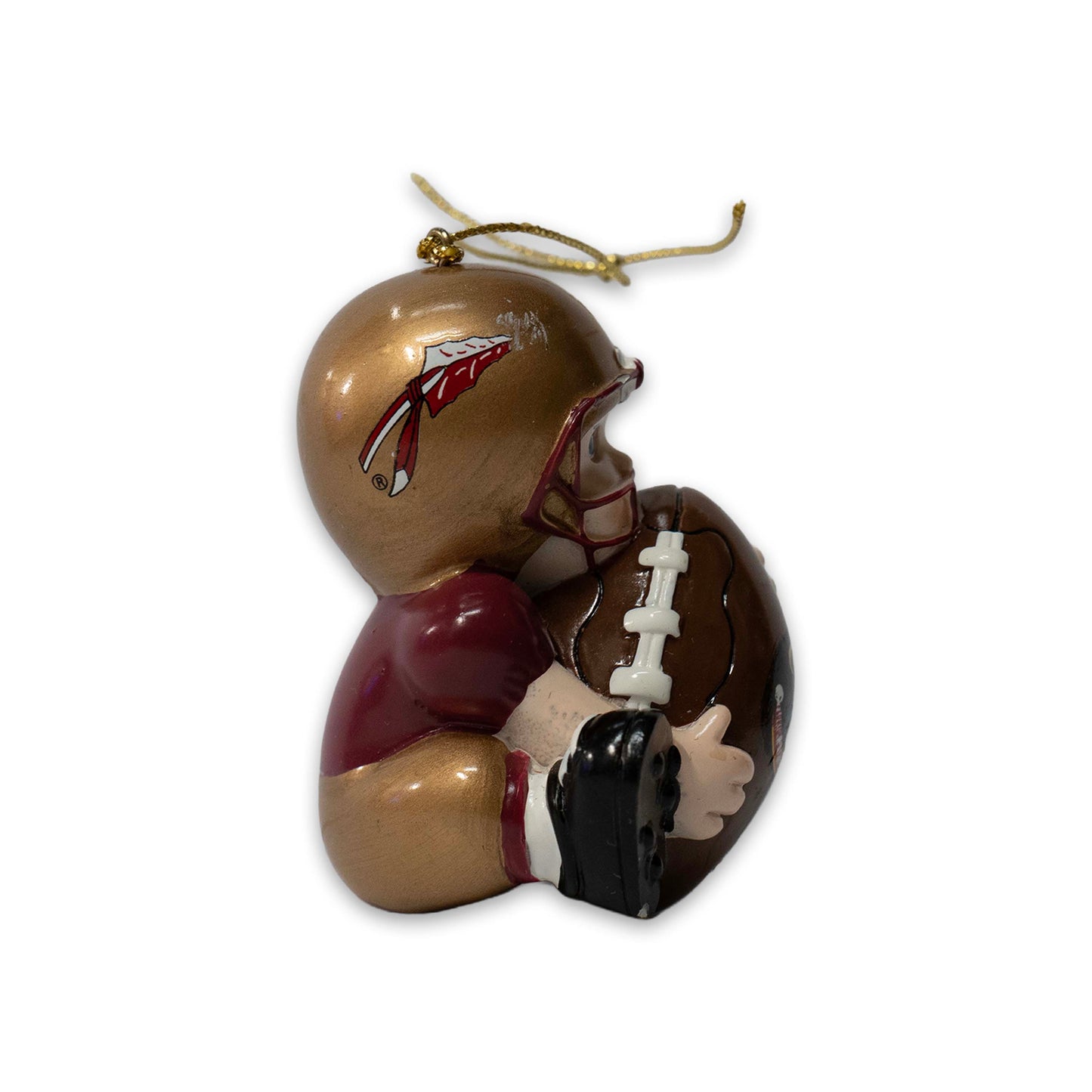 FSU Football Player Ornament