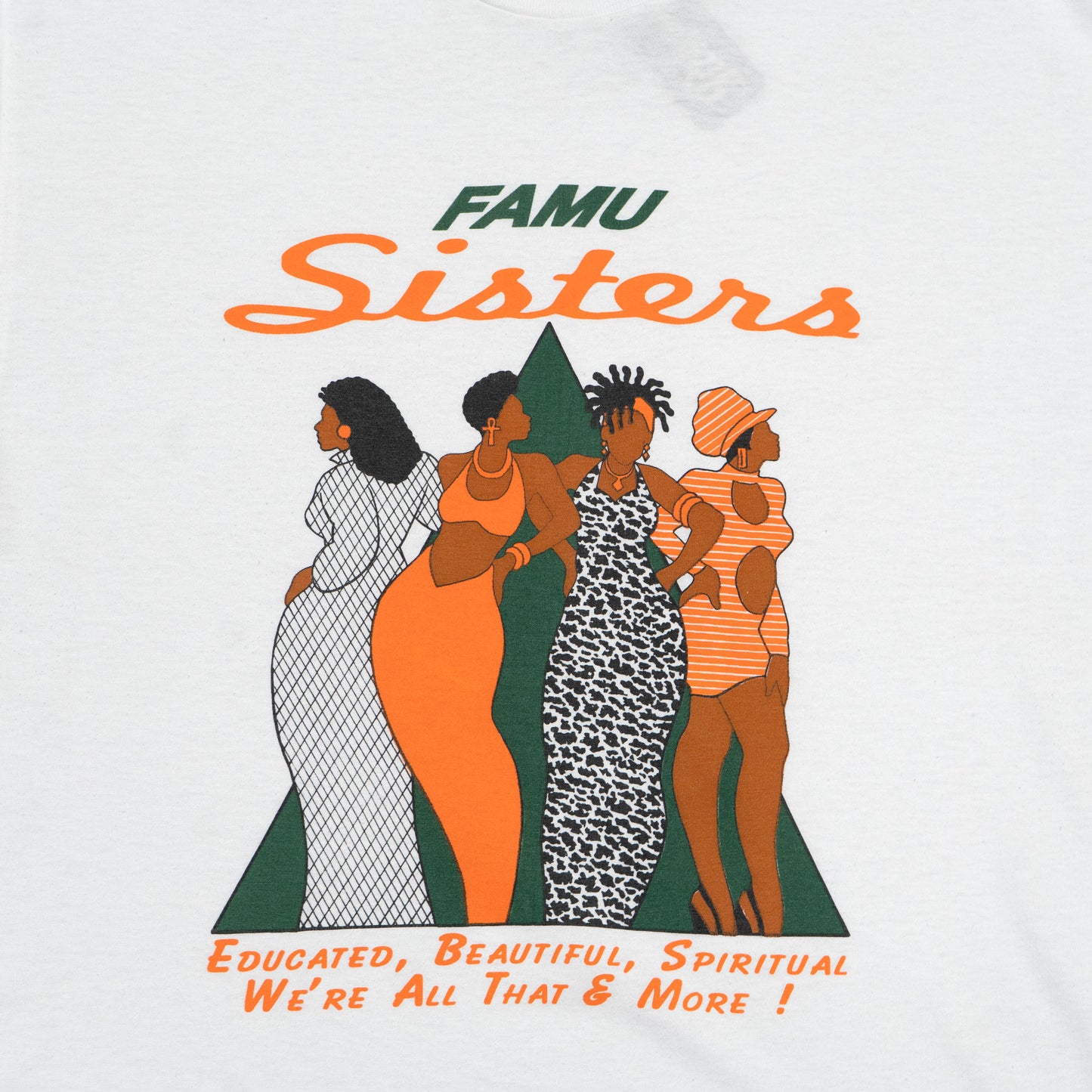 FAMU Sisters White Shirt