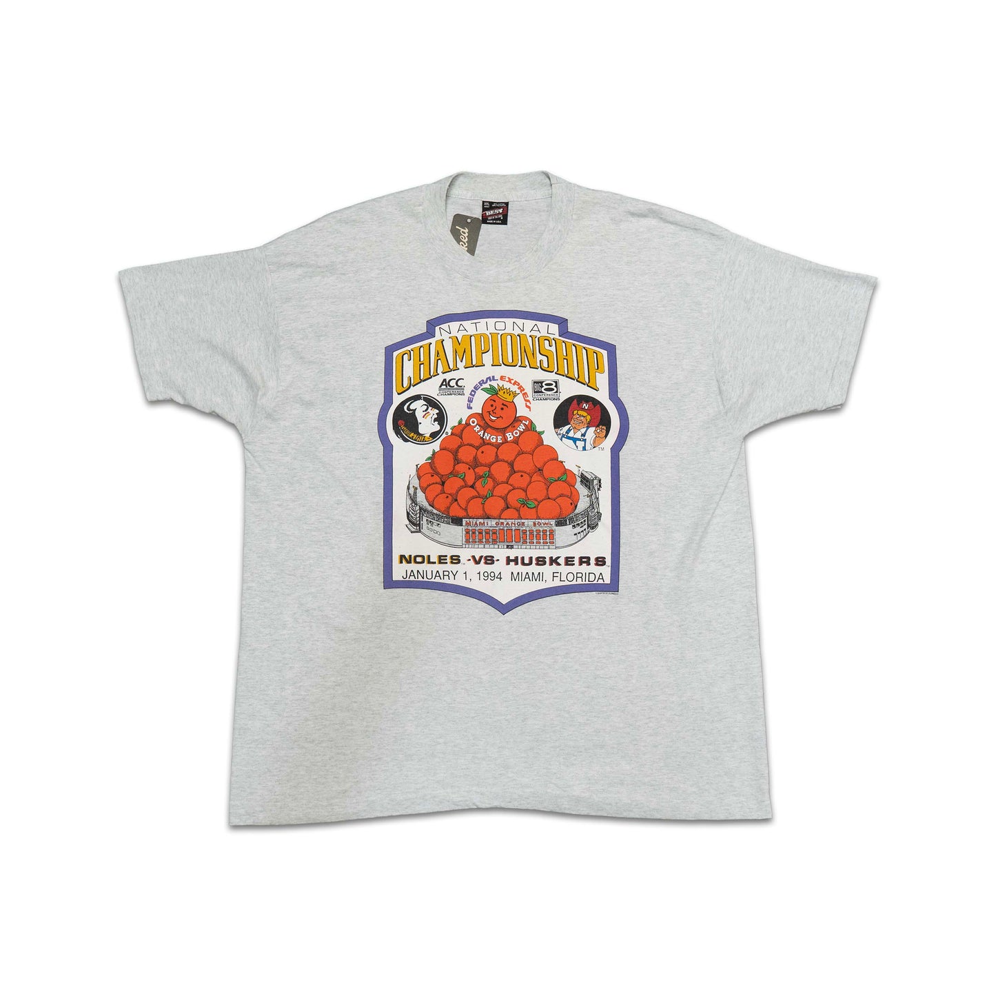 FSU National Championship 1994 Orange Bowl Tee