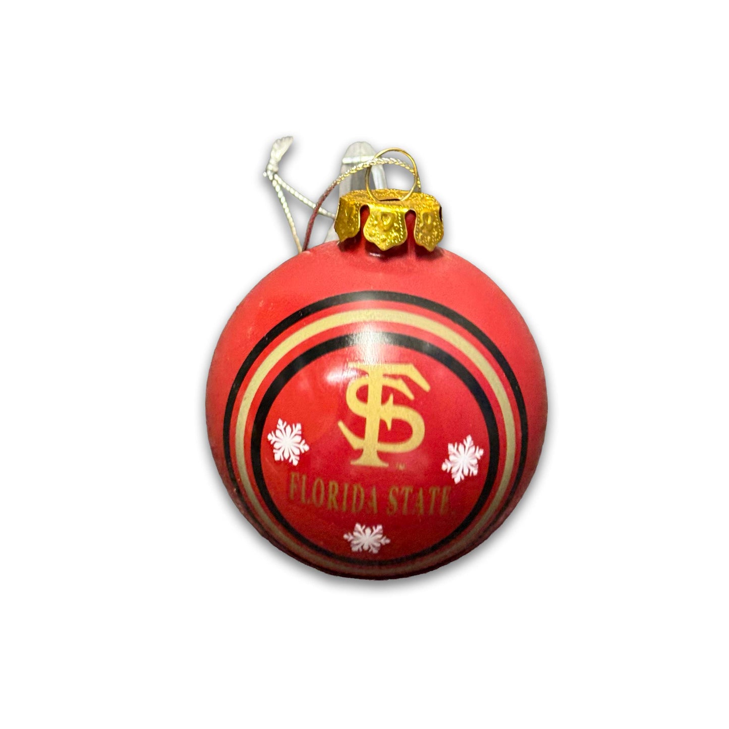 Florida State FS Ball Ornament