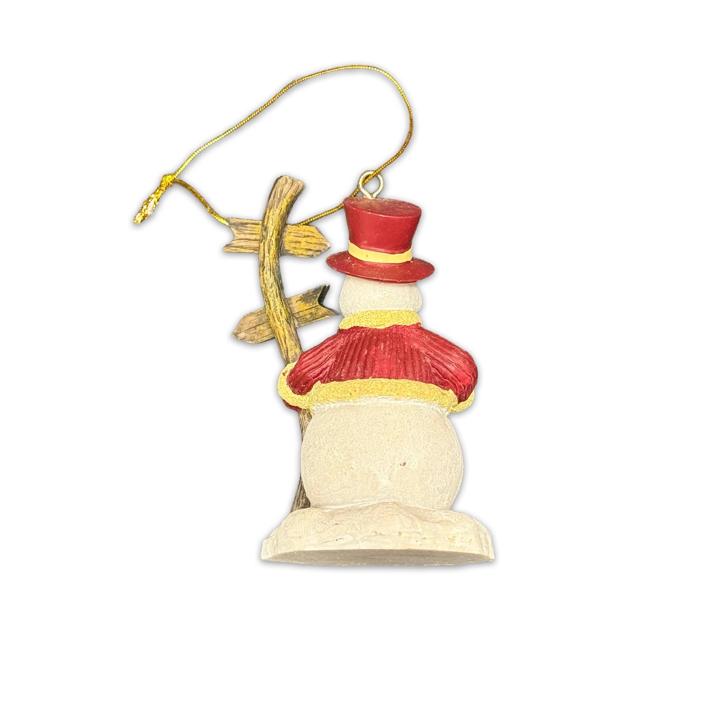 FS Snowman Northpole Figurine Ornament (Small)